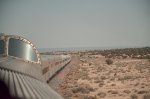 Grand Canyon Railway traveling to the Canyon